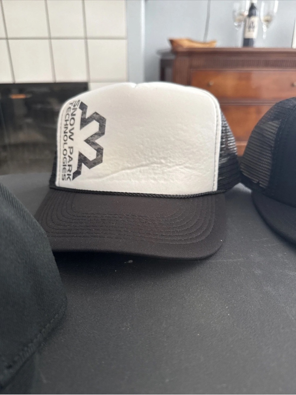 Brand New 4 Hat Bundle, All SnapBack, 2 Truckers Hats, 2 Solid Black - Picture 4 of 13